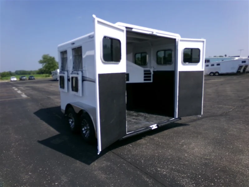 2026 Trails West 2 Horse Adventure MX Bumper Pull - Image 6