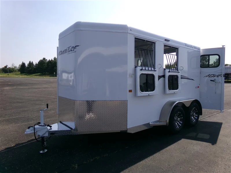 2026 Trails West 2 Horse Adventure MX Bumper Pull - Image 5