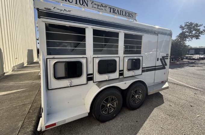 2022 Bruton Trailers BR 3H BP 22 Bumper Pull - Image 8