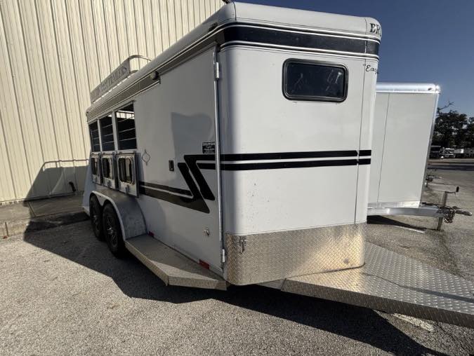 2022 Bruton Trailers BR 3H BP 22 Bumper Pull - Image 4