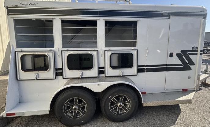 2022 Bruton Trailers BR 3H BP 22 Bumper Pull - Image 2