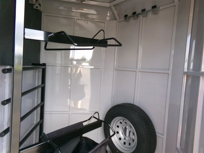 2026 Trails West 2 Horse Adventure MX Titanium Package Gooseneck - Image 15