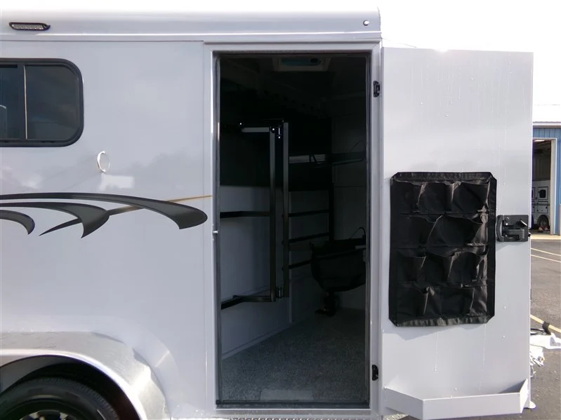 2026 Trails West 2 Horse Adventure MX Titanium Package Gooseneck - Image 10