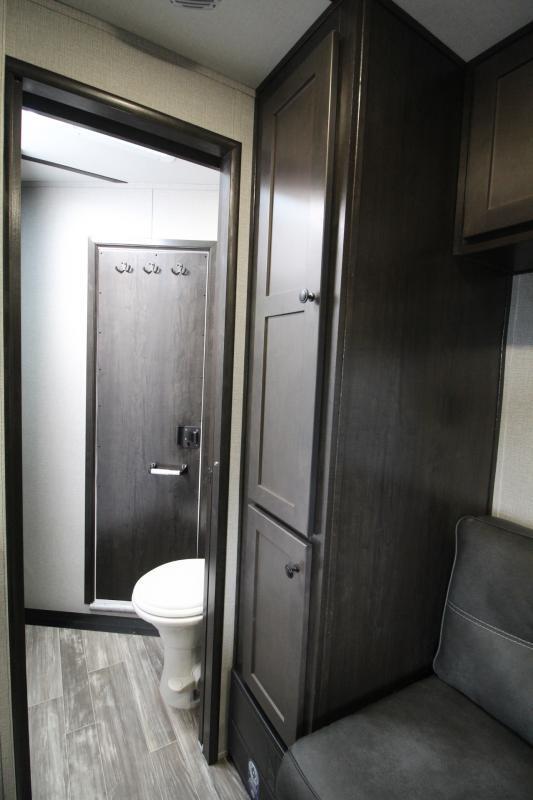 2024 Bison Silverado 7408 4 Horse Slant Load Gooseneck with Living Quarters - Image 12