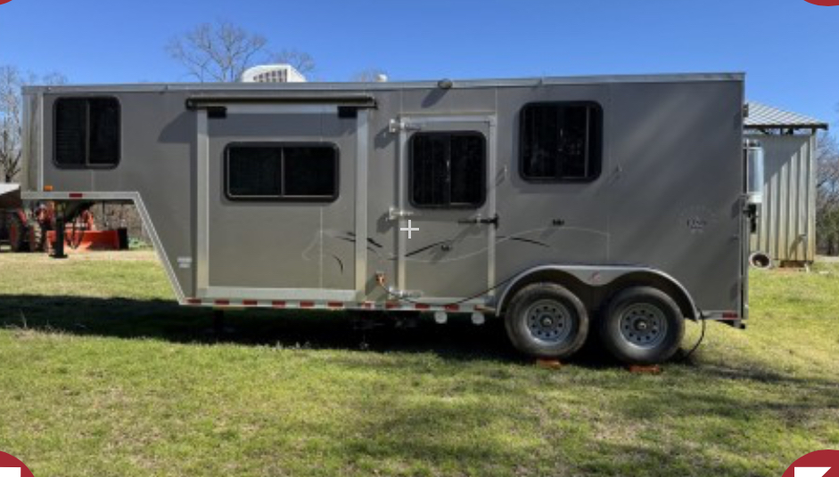 2022 Dixie Star 2 Horse Slant Load Gooseneck w/ 6' Living Quarters - Image 10