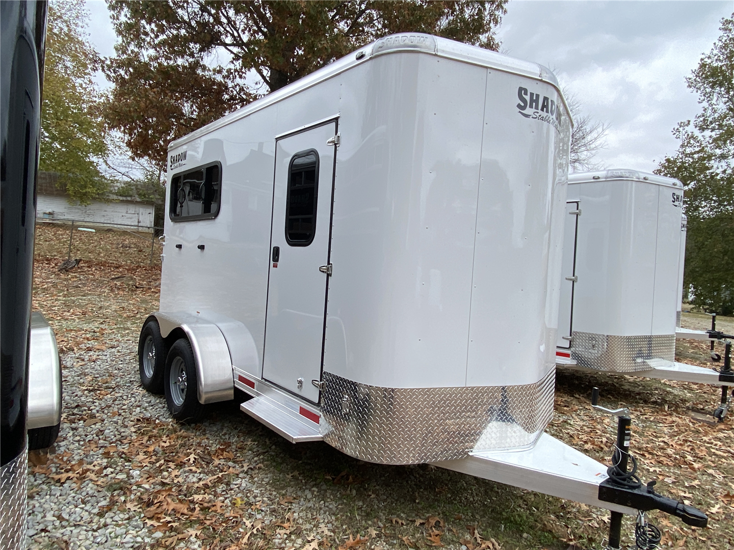 2024 Shadow Trailer 2 Horse Slant Load Bumper Pull w/ Escape Door & Ramp - Image 13