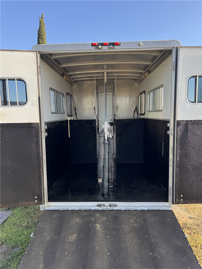 2008 Exiss EVENT 2 Horse Straight Load Bumper Pull - Image 5